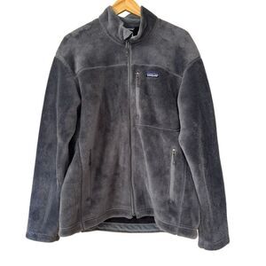 Patagonia R4 Regulator Men’s Size Large gray Jacket Fleece polartec
